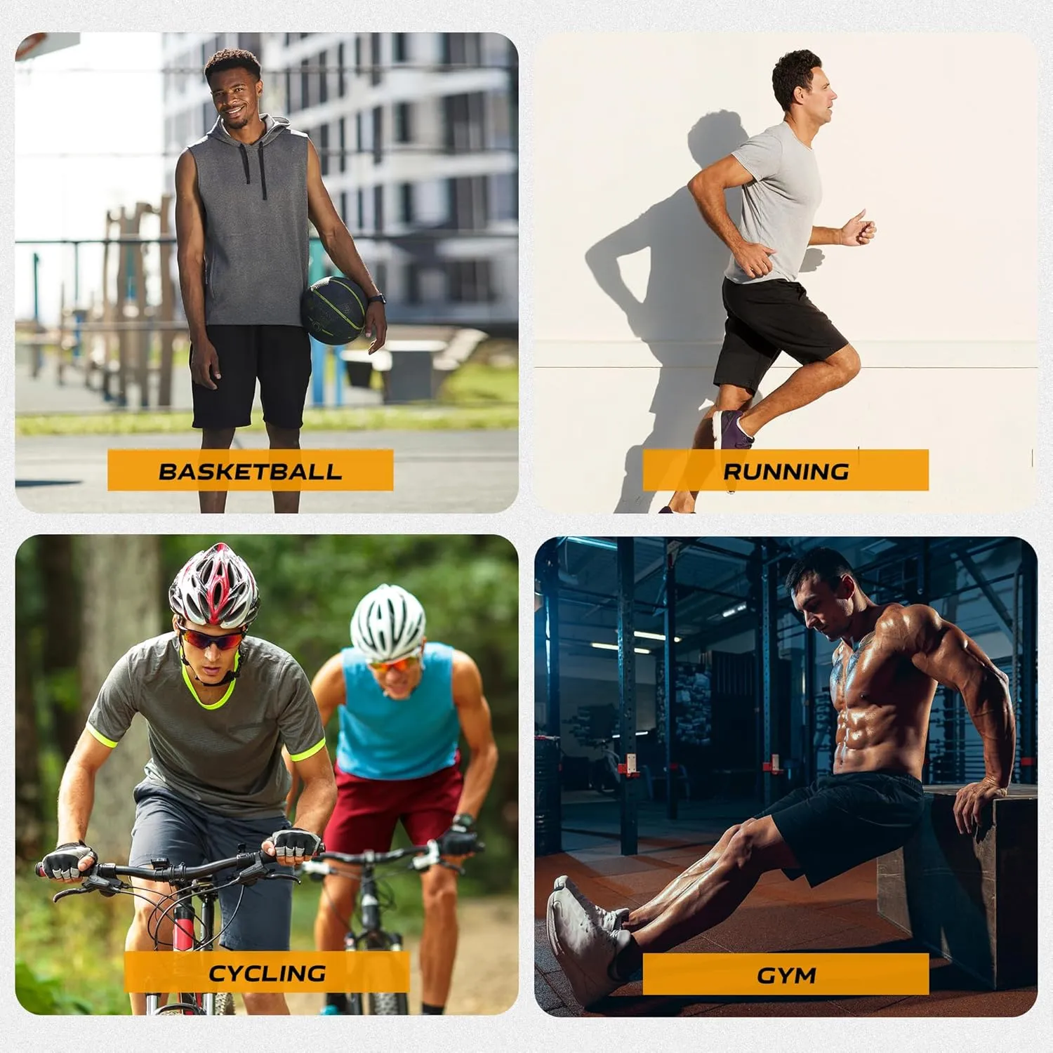 BALENNZ Mens Shorts Basketball Workout Gym Shorts Men with Pockets Mens Athletic Shorts Quick Dry Running Shorts for Men