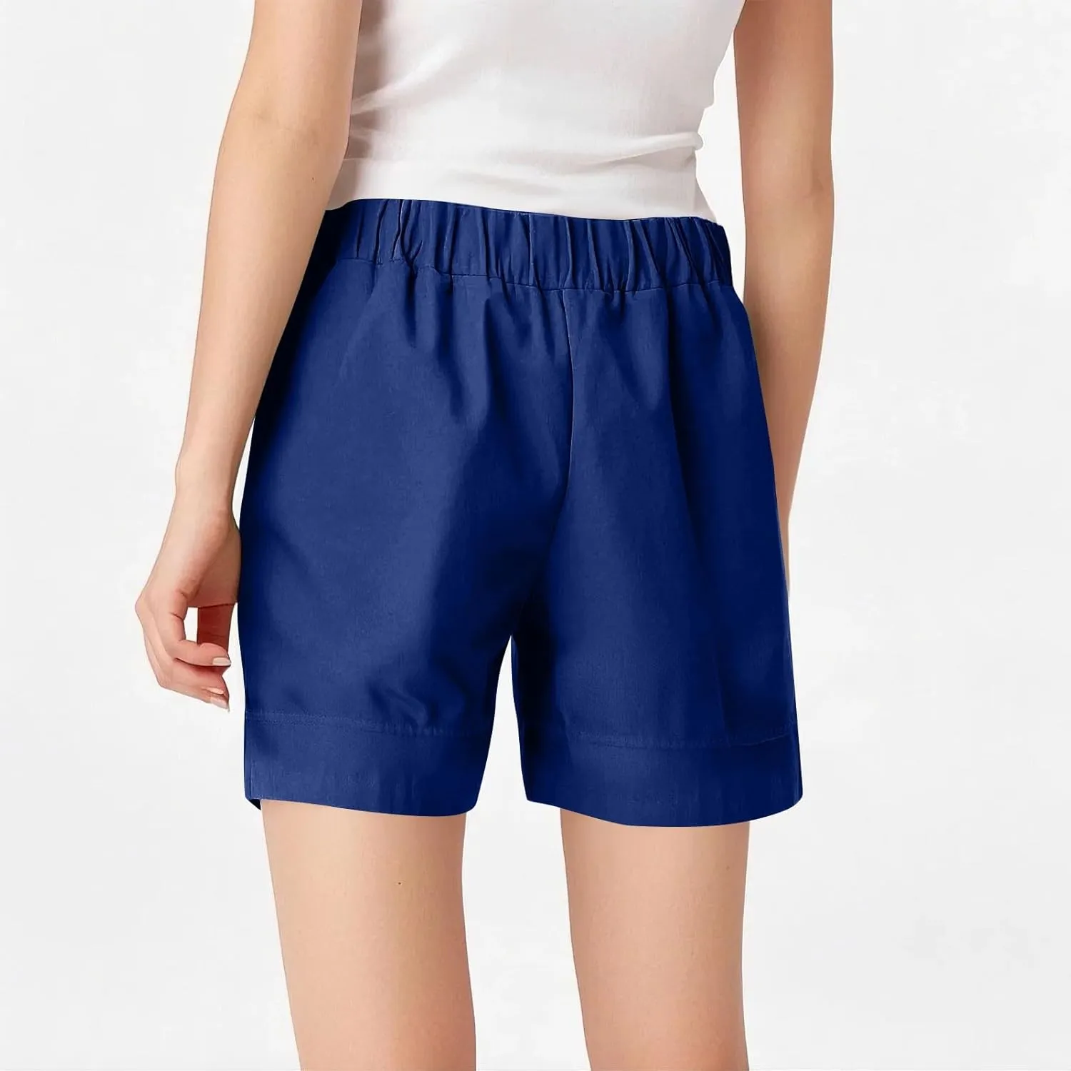 Bermuda Shorts for Women 2025 Summer Trendy Casual Comfy Relaxed Fit Long Shorts