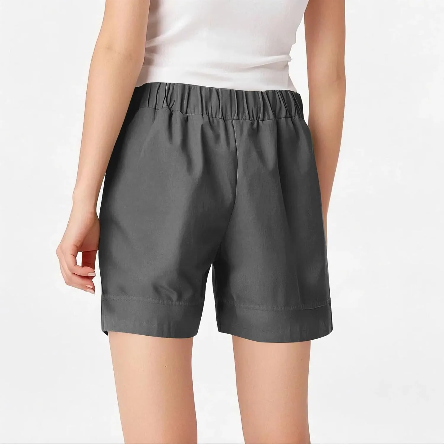 Bermuda Shorts for Women 2025 Summer Trendy Casual Comfy Relaxed Fit Long Shorts
