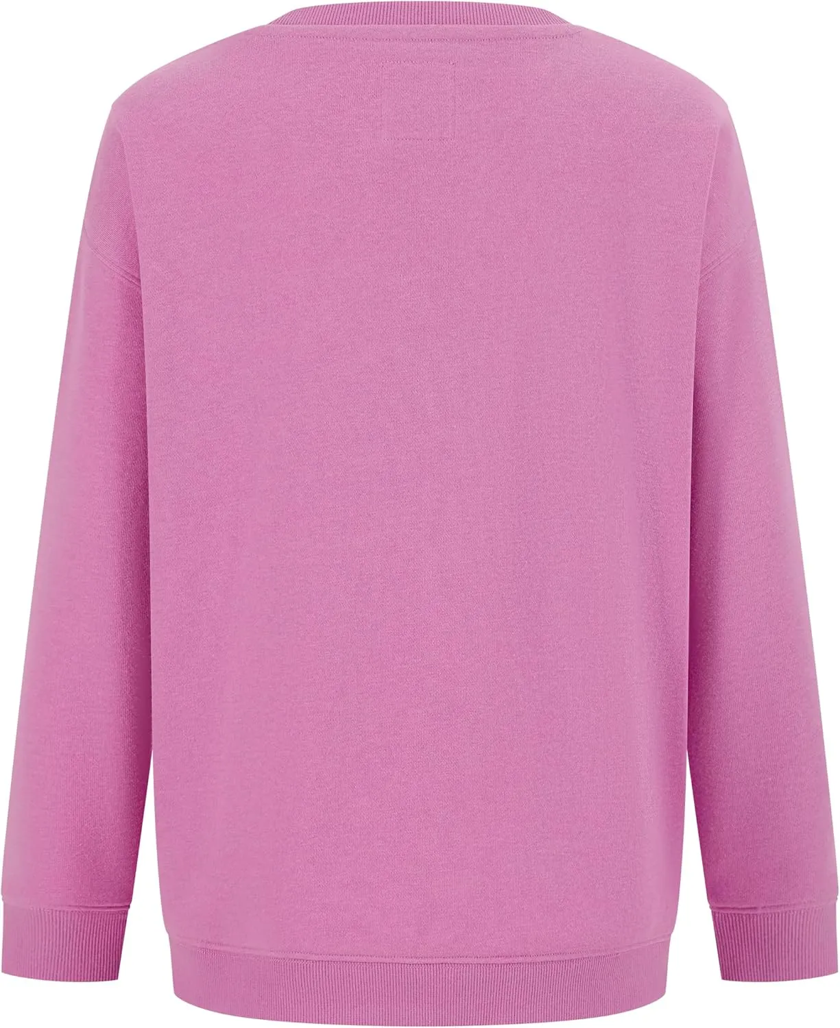 Billabong Girls' French Terry Pullover Crewneck Sweatshirt, Soft & Comfortable