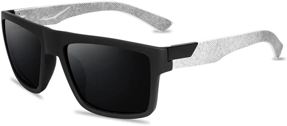 Black Polarized Sunglasses Men Women Male Sun Glasses Outdoor Fishing Sports Shades UV400