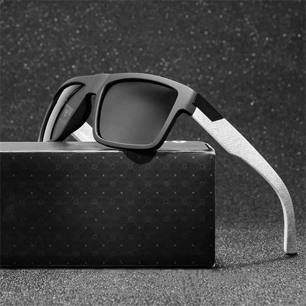 Black Polarized Sunglasses Men Women Male Sun Glasses Outdoor Fishing Sports Shades UV400