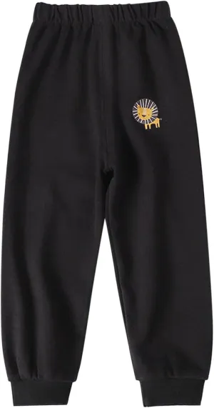 Boy Girl Joggers Sweatpants Kids School Tracksuit Bottoms Trousers Elasticity Adjustable Activewear with Pocket
