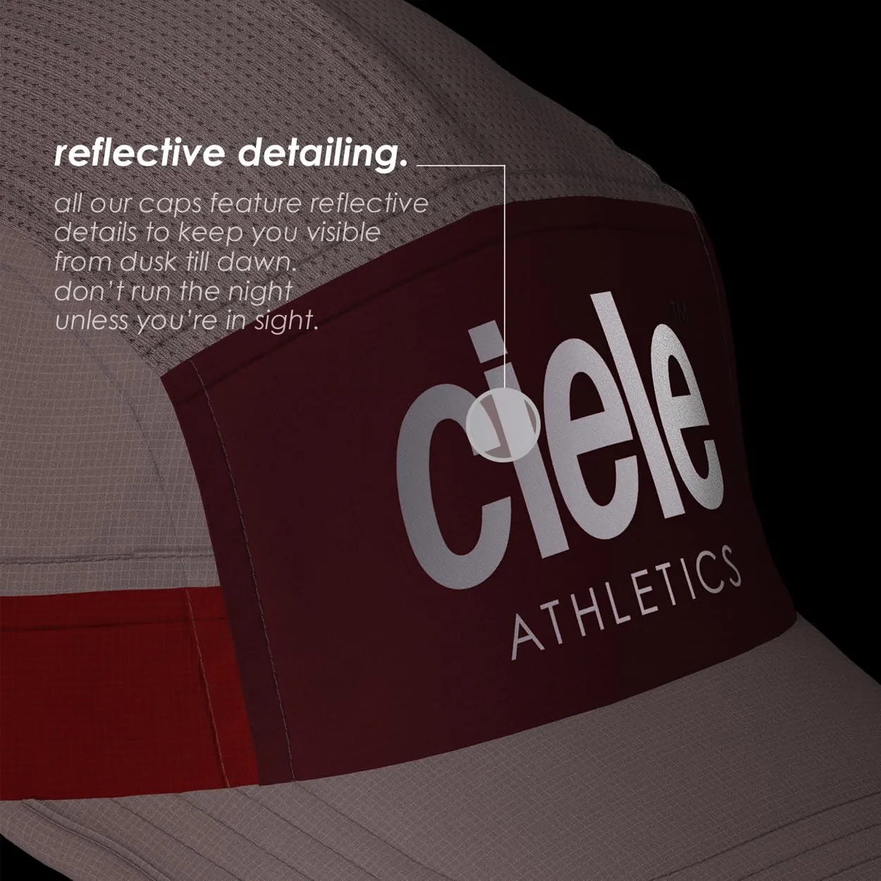 Ciele Athletics GOCap SC - Premium Washable Moisture Wicking Hat with Sun Protection, 5-Panel Knit Running Hat for Men, Women