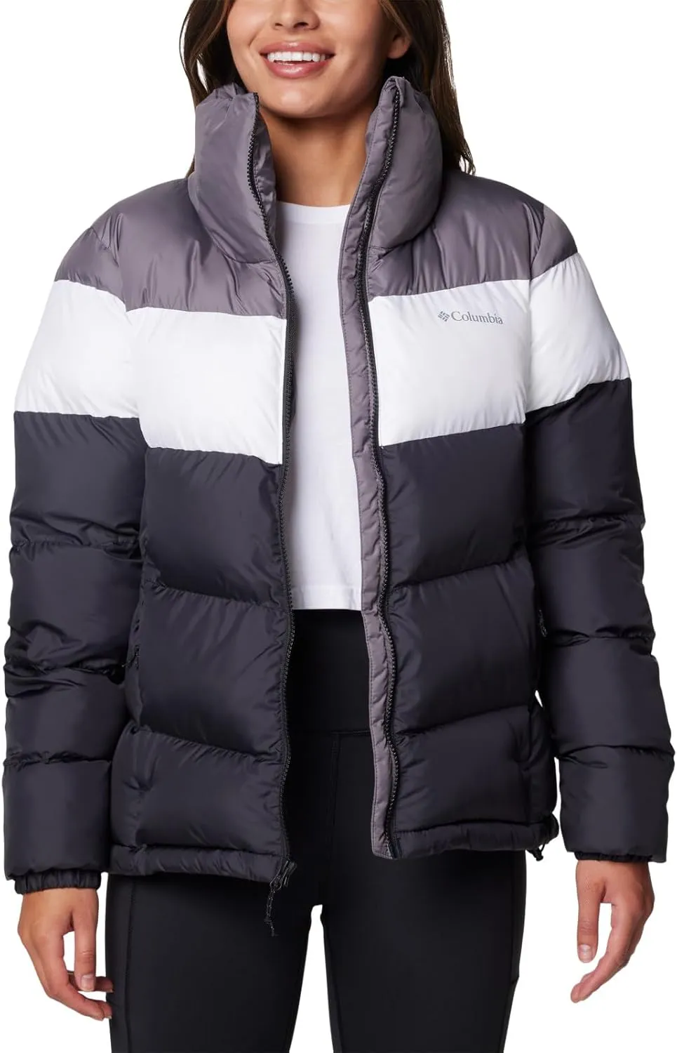Columbia Womens Puffect Ii Colorblock Jacket