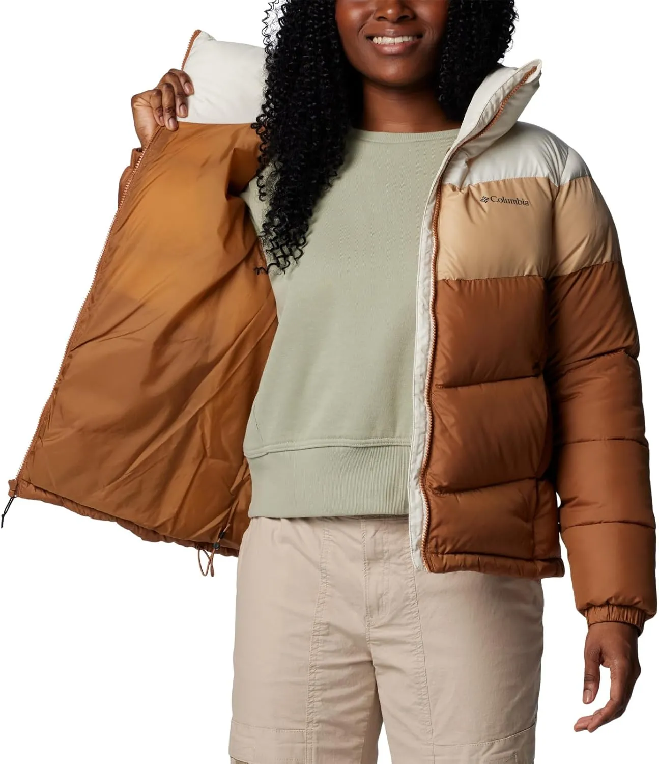 Columbia Womens Puffect Ii Colorblock Jacket