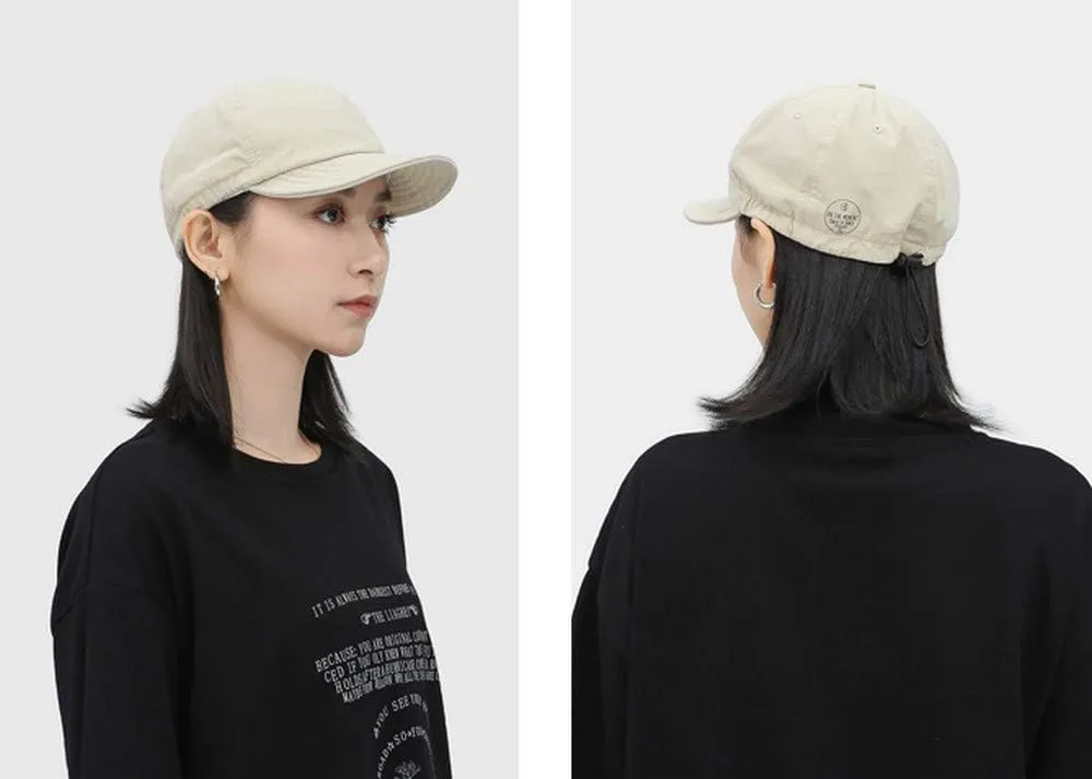 Croogo Soft Short Brim Baseball Cap Washed Cotton Dad Hats Casual Trucker Hat Fashion Flat Bill Hat Urban Street Umpire Caps
