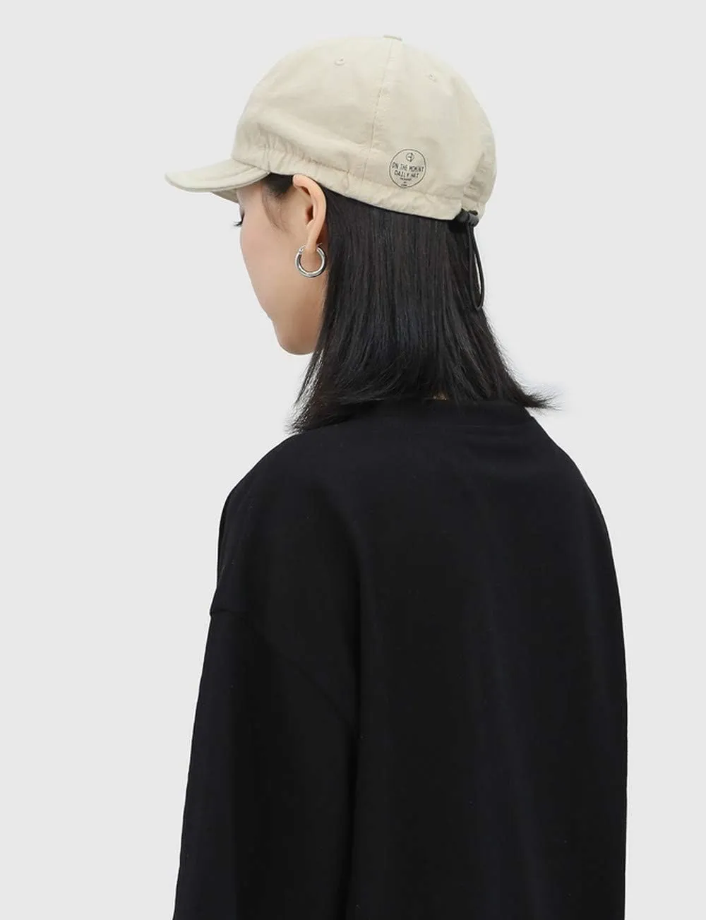 Croogo Soft Short Brim Baseball Cap Washed Cotton Dad Hats Casual Trucker Hat Fashion Flat Bill Hat Urban Street Umpire Caps