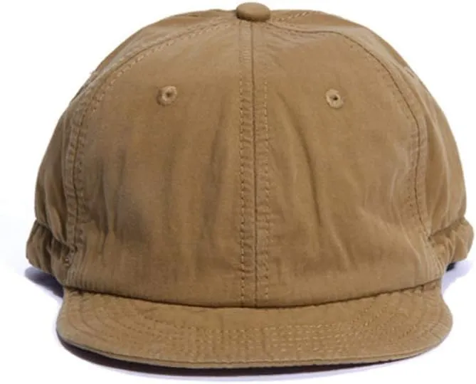 Croogo Soft Short Brim Baseball Cap Washed Cotton Dad Hats Casual Trucker Hat Fashion Flat Bill Hat Urban Street Umpire Caps