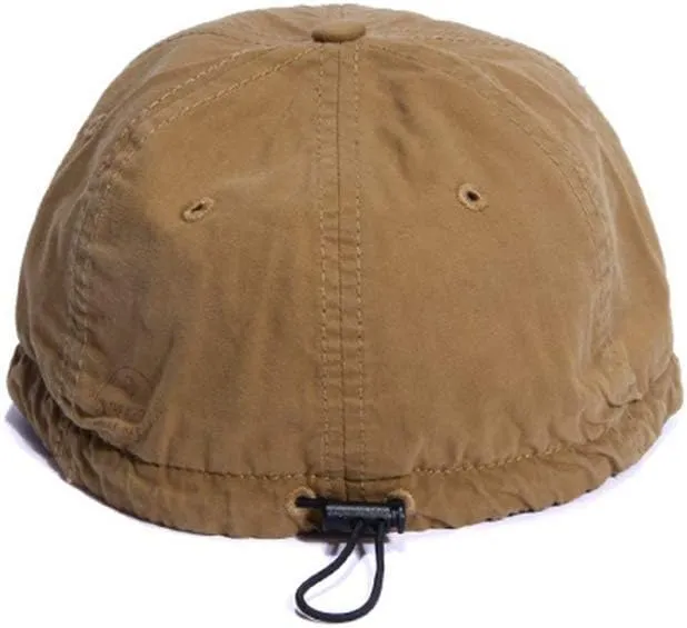 Croogo Soft Short Brim Baseball Cap Washed Cotton Dad Hats Casual Trucker Hat Fashion Flat Bill Hat Urban Street Umpire Caps