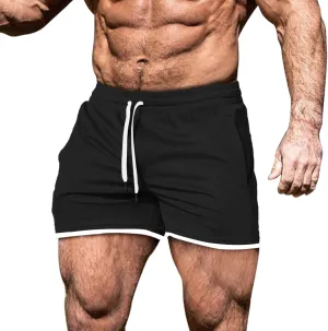 EVERWORTH Men's Workout Shorts Quick Dry Gym Shorts Bodybuilding Short Shorts, 4" Inseam Lightweight Mesh Yoga Running Shorts