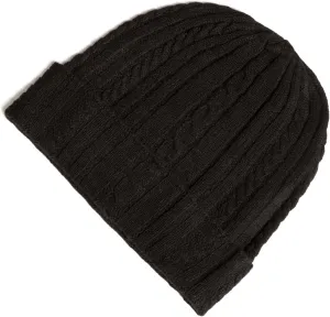 Fishers Finery Women's 100% Pure Cashmere Cable Knit Hat; Super Soft; Cuffed