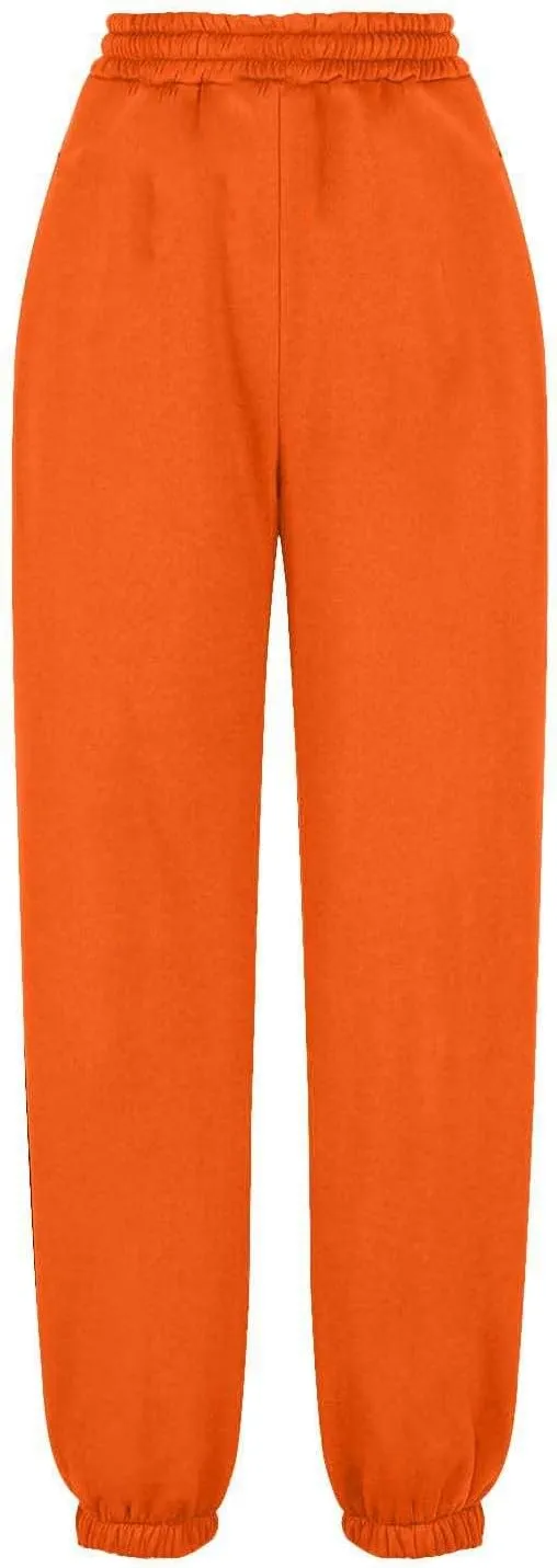 Fleece Lined Sweatpants Women Joggers with Pockets Loose High Waisted Sweat Pants Athletic Workout Track Pants