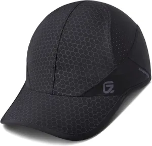 GADIEMKENSD Stretch Running Hat with Soft Brim, Quick Dry, Unstructured, Unisex-Adult