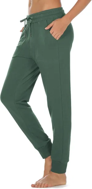icyzone Women Sweatpants Joggers Activewear Workout Running Pants with Pockets