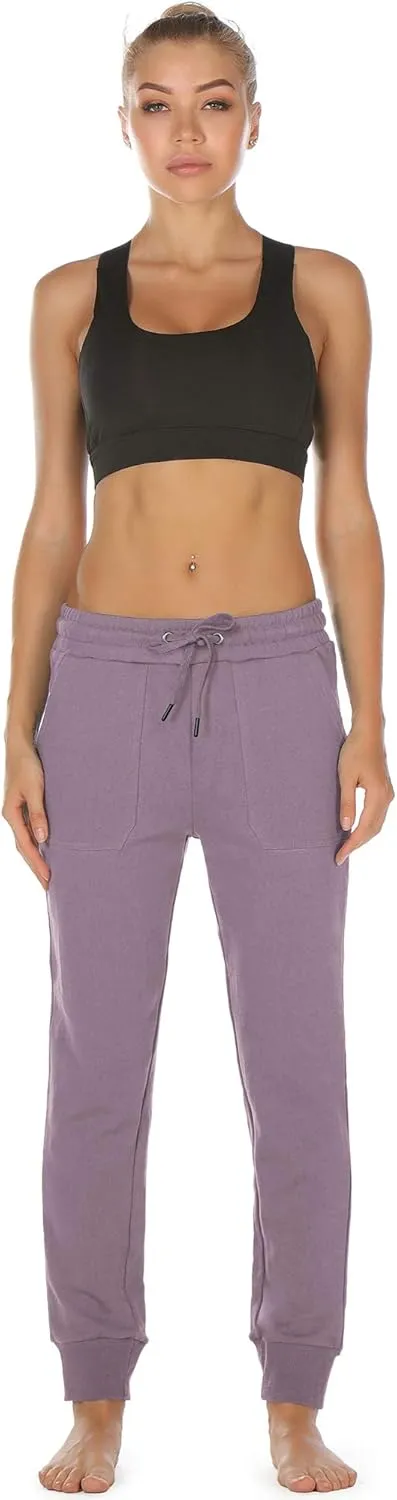 icyzone Women Sweatpants Joggers Activewear Workout Running Pants with Pockets