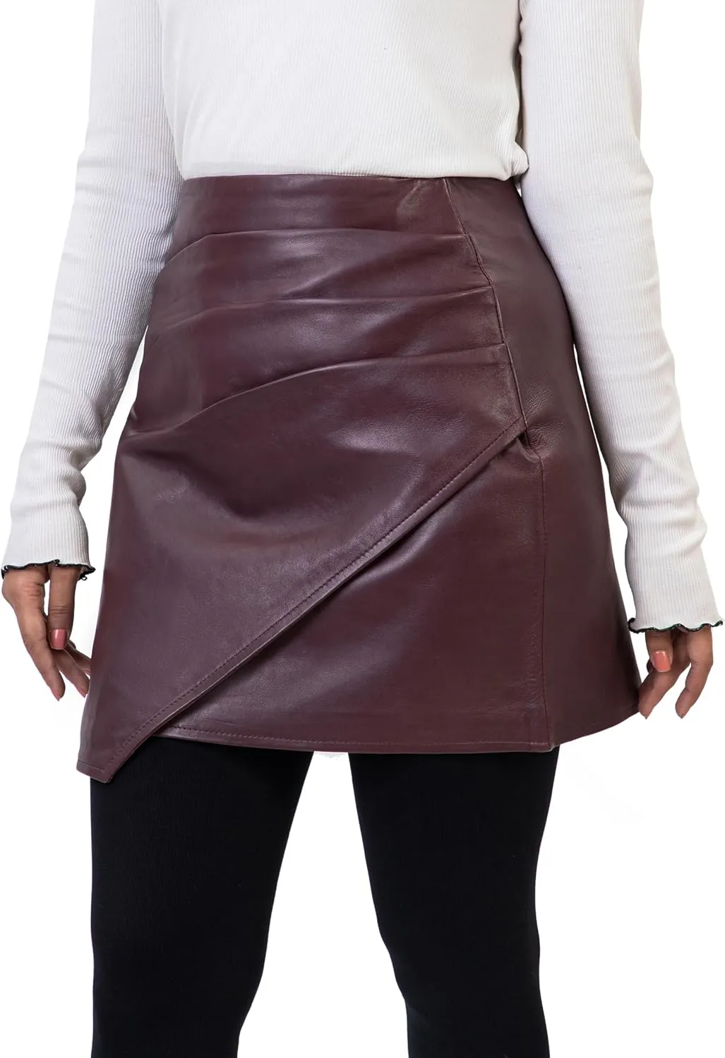 Jild Leather Skirts for Women High Waisted Skirt Mini Skirts for Women