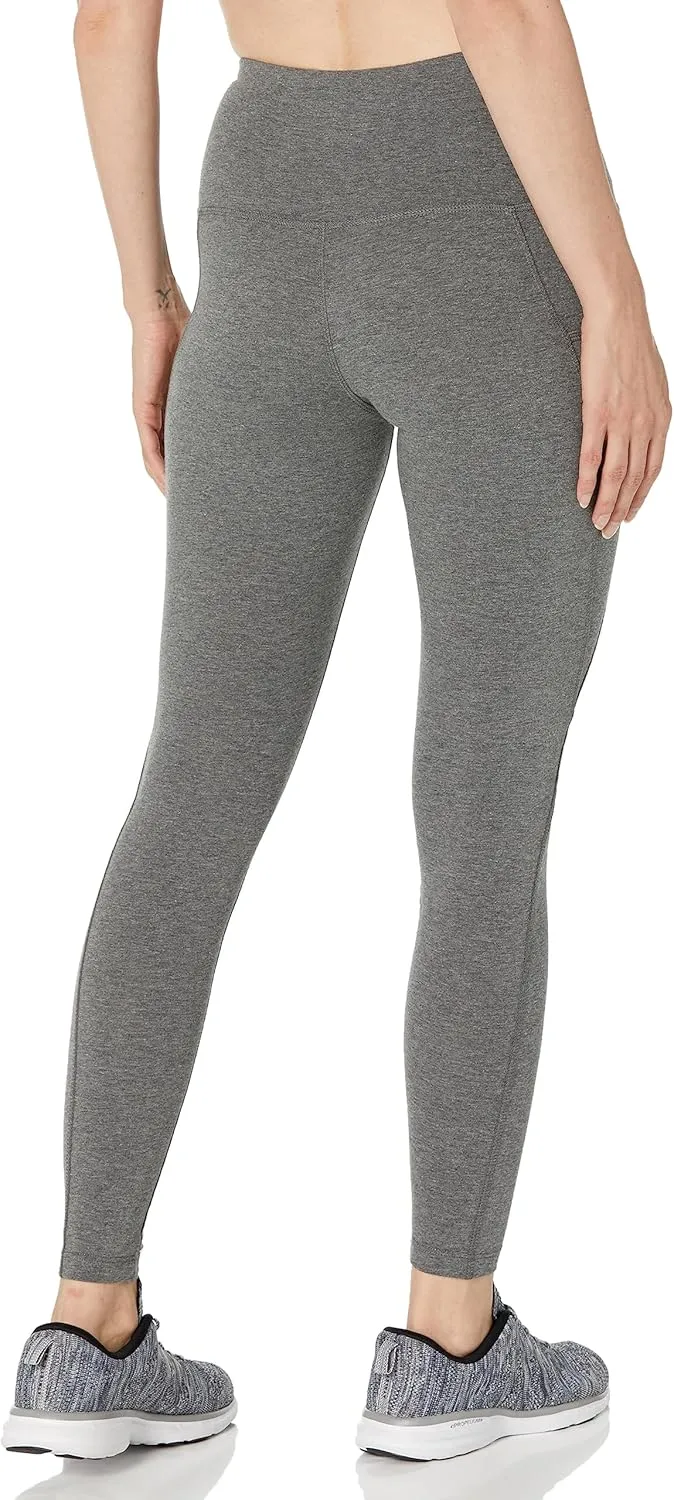Jockey Women's Cotton Stretch Basic Ankle Legging with Side Pocket