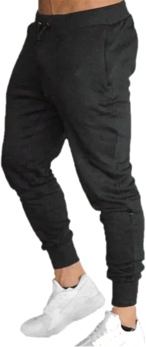 Joggers for Men Cargo,Men's Stretch Active Casual Fleece Pants Slim Fit Regular Pant with Pocket