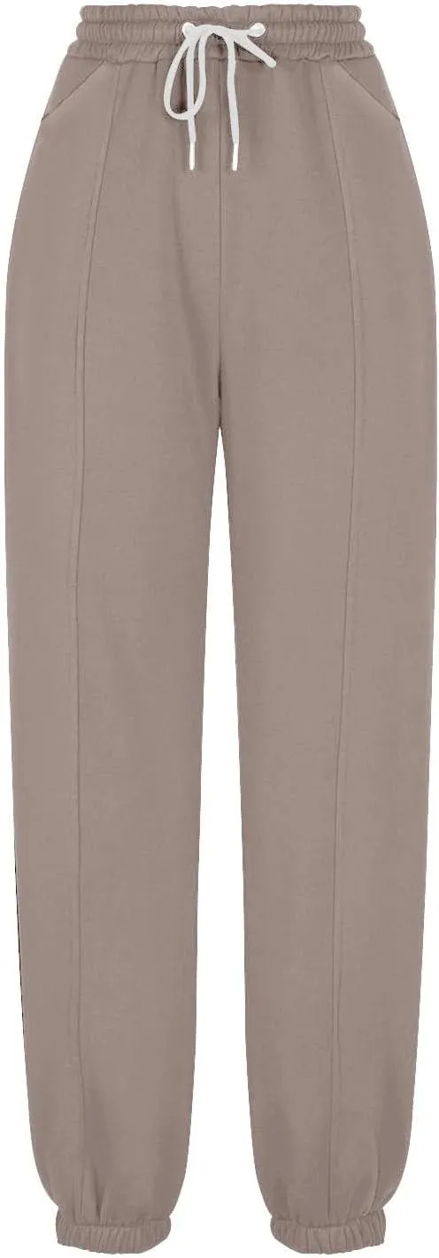 Joggers Sweatpants for Women Cinch Bottom Fleece Joggers Drawstring Casual Outdoor Athletic Joggers Pants with Pocket