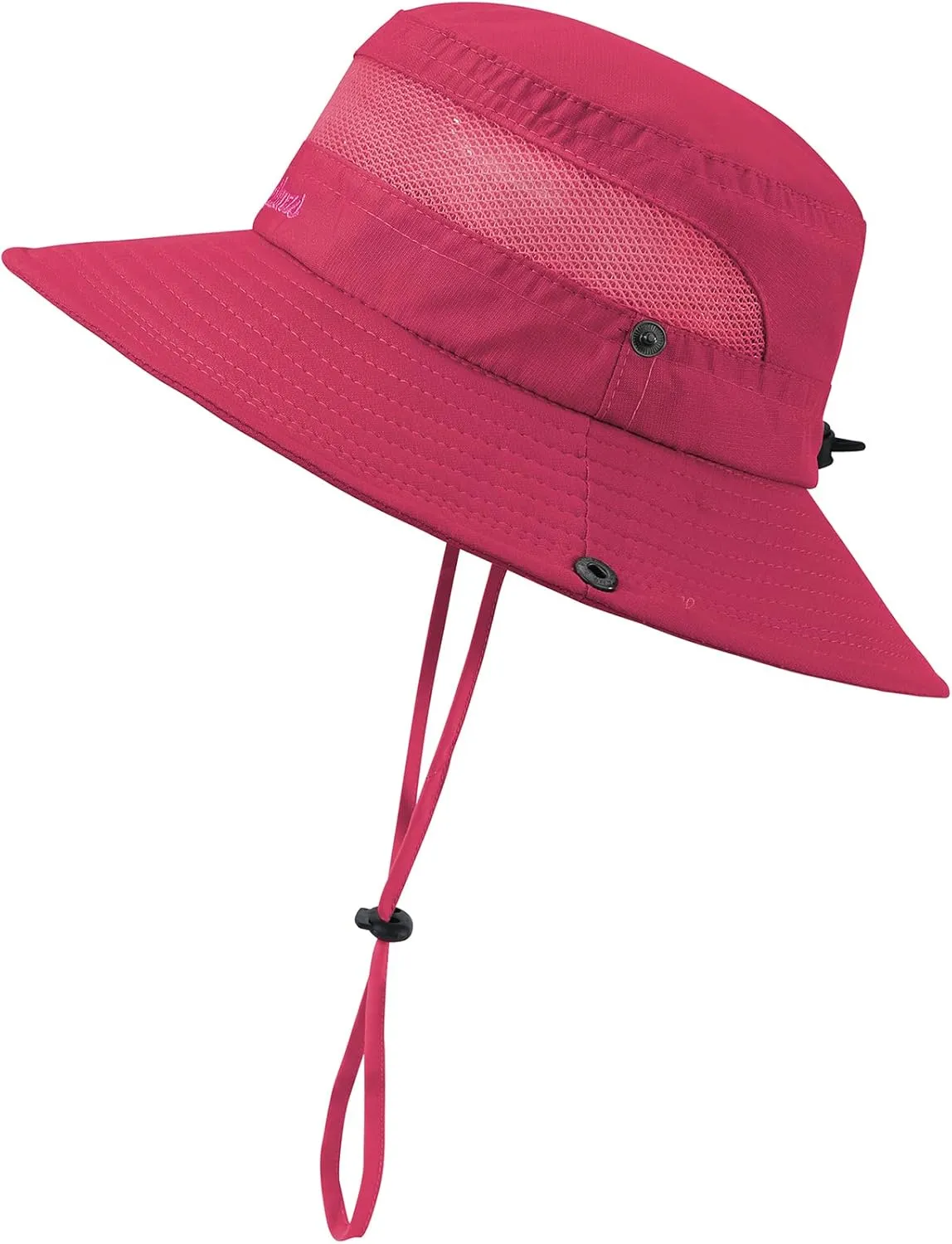 Kids Sun Hat UPF 50  Sun Protective Bucket Hat for Kids Boys Girls Wide Brim Summer Beach Fishing Safari Adjustable Hat