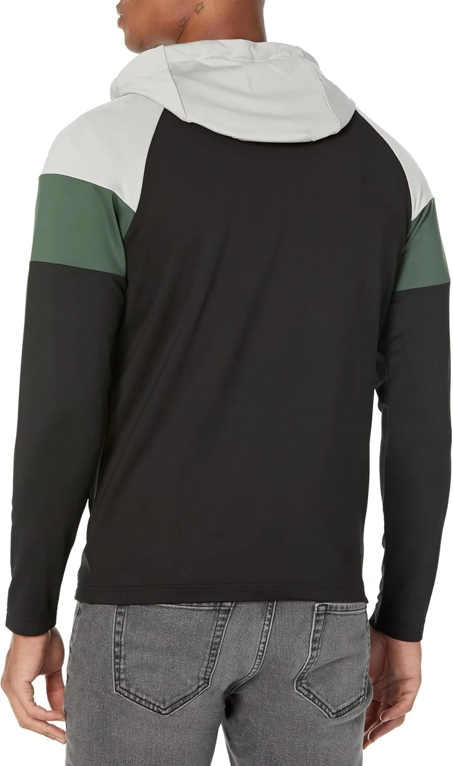 Lacoste Men's Colorblock Zip Up Hooded Sweatshirt