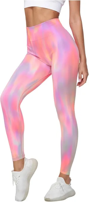 Leggings for Women Plus Size High Waisted Butterluxe Yoga Pants Tapered Lounge Pants for Workout, Yoga, Running