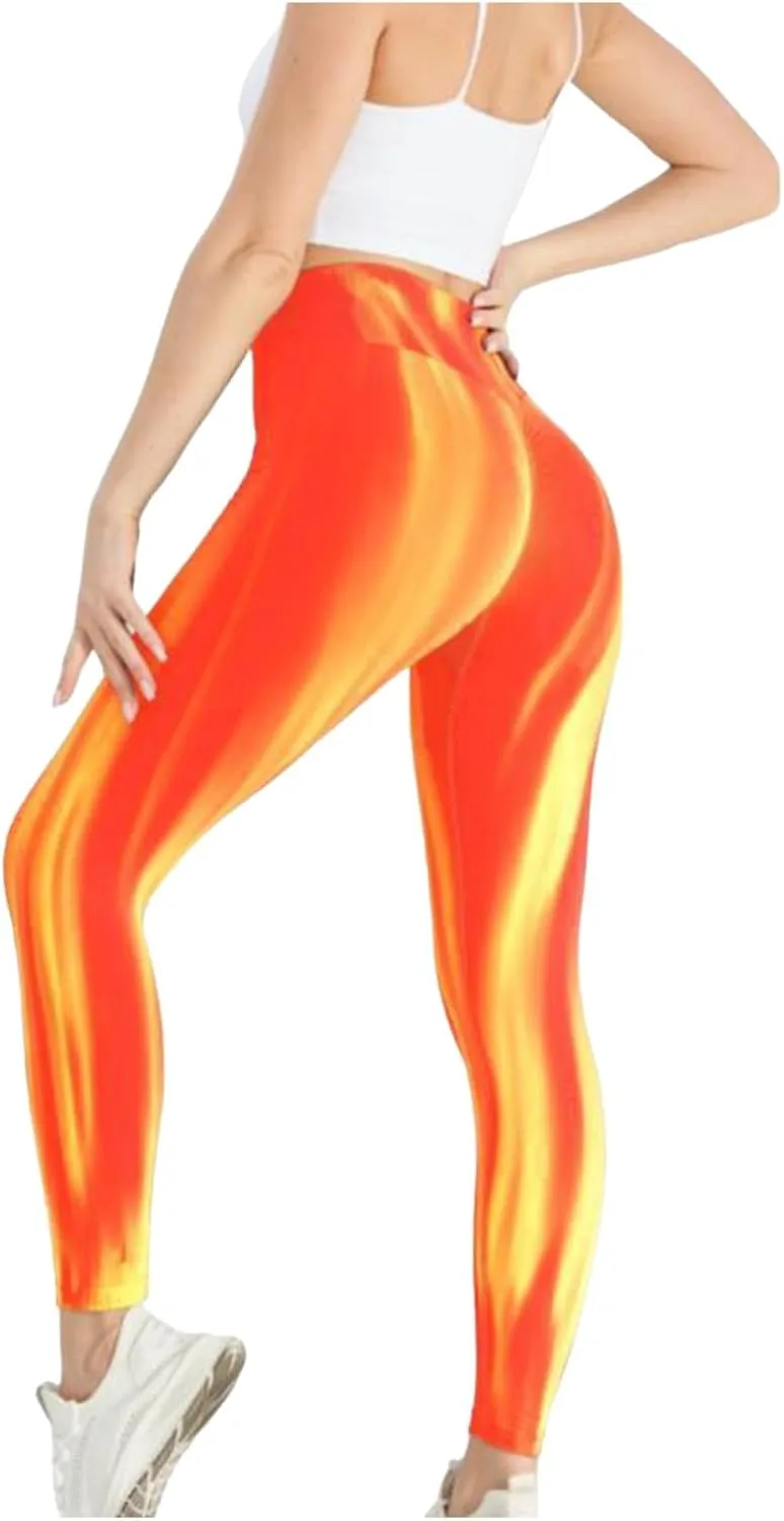 Leggings for Women Plus Size High Waisted Butterluxe Yoga Pants Tapered Lounge Pants for Workout, Yoga, Running