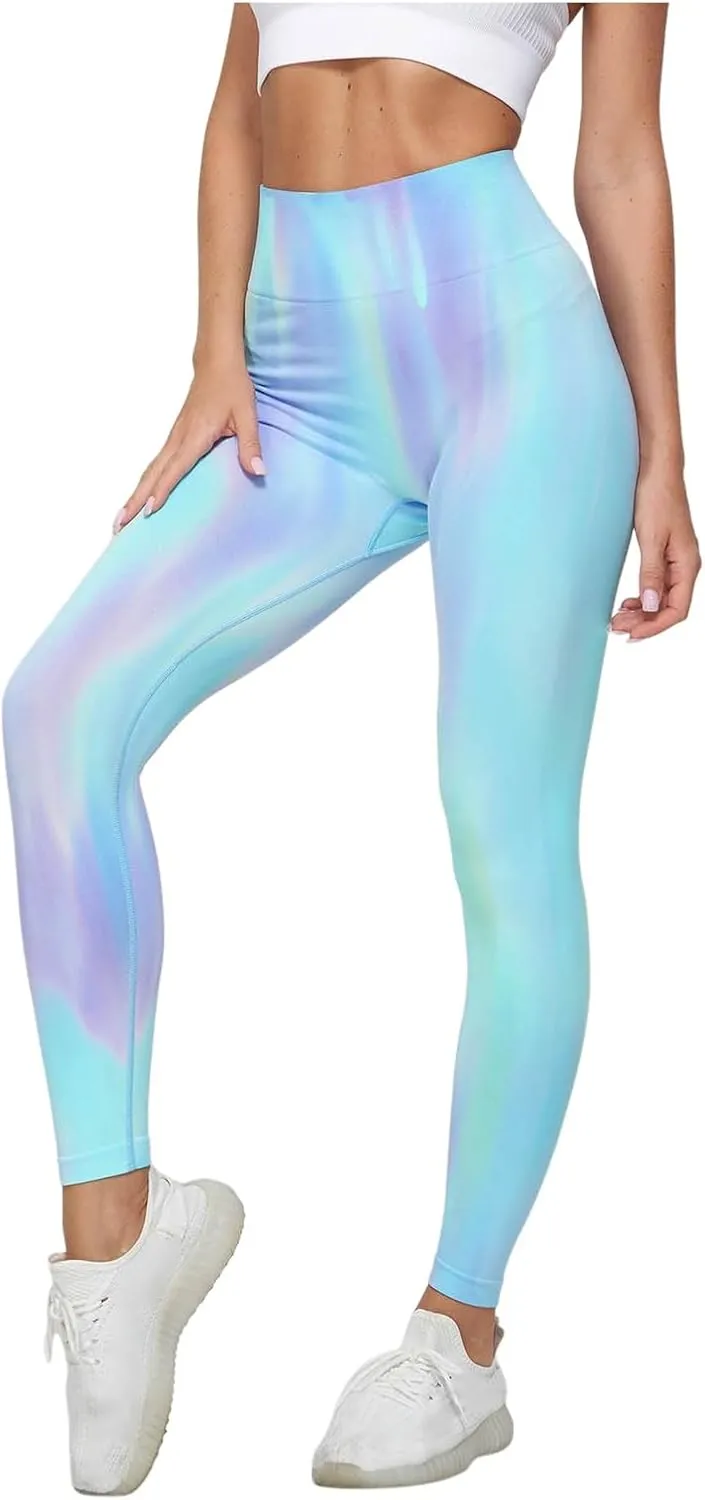 Leggings for Women Plus Size High Waisted Butterluxe Yoga Pants Tapered Lounge Pants for Workout, Yoga, Running