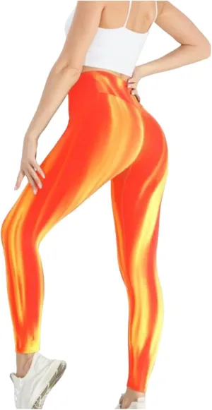 Leggings for Women Plus Size High Waisted Butterluxe Yoga Pants Tapered Lounge Pants for Workout, Yoga, Running