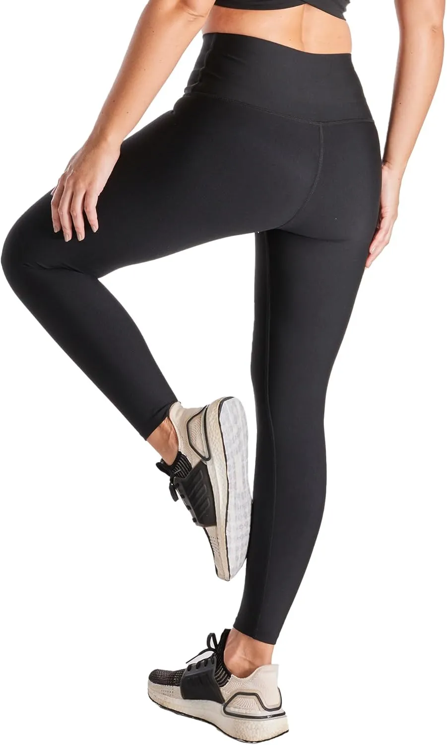 Leggings Matt Black high Waist, Yoga Pants, Gym Clothes, Activewear, OneSize, XL, XXL