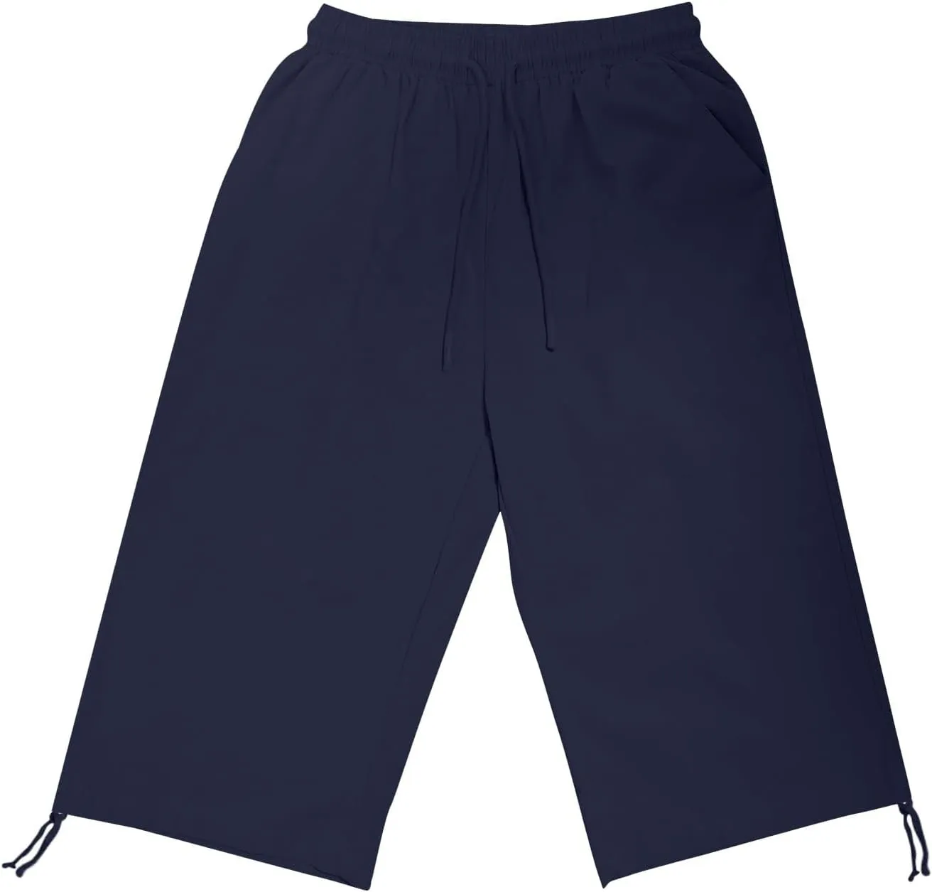 Linen Shorts for Women 2025 Knee Length Summer Shorts Drawstring High Waisted Bermuda Shorts Casual Shorts Pockets