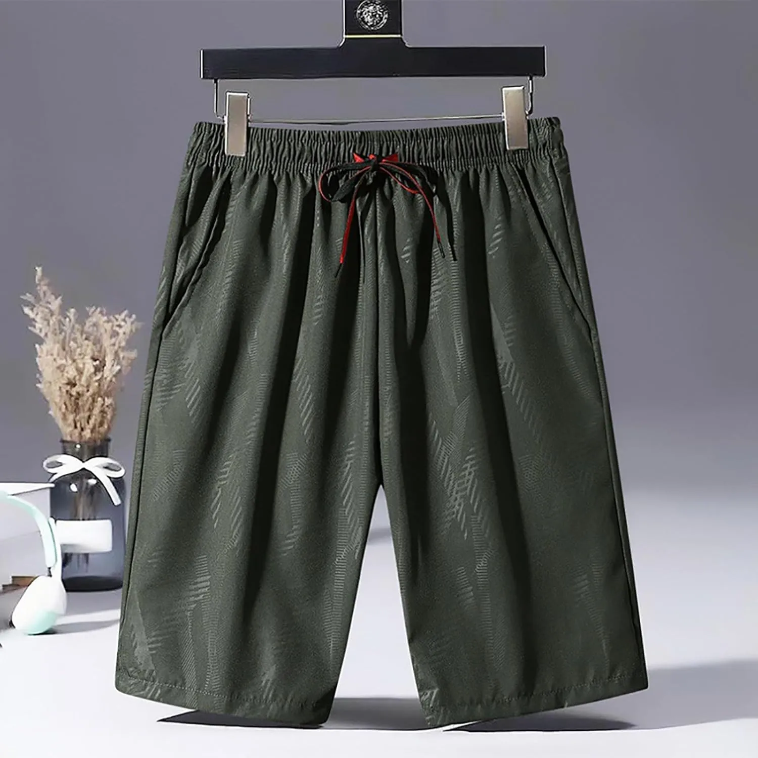 Loose Fit Casual Shorts for Men Casual Sports Joggers Short Pants Relaxed Fit Workout Running Summer Beach Shorts