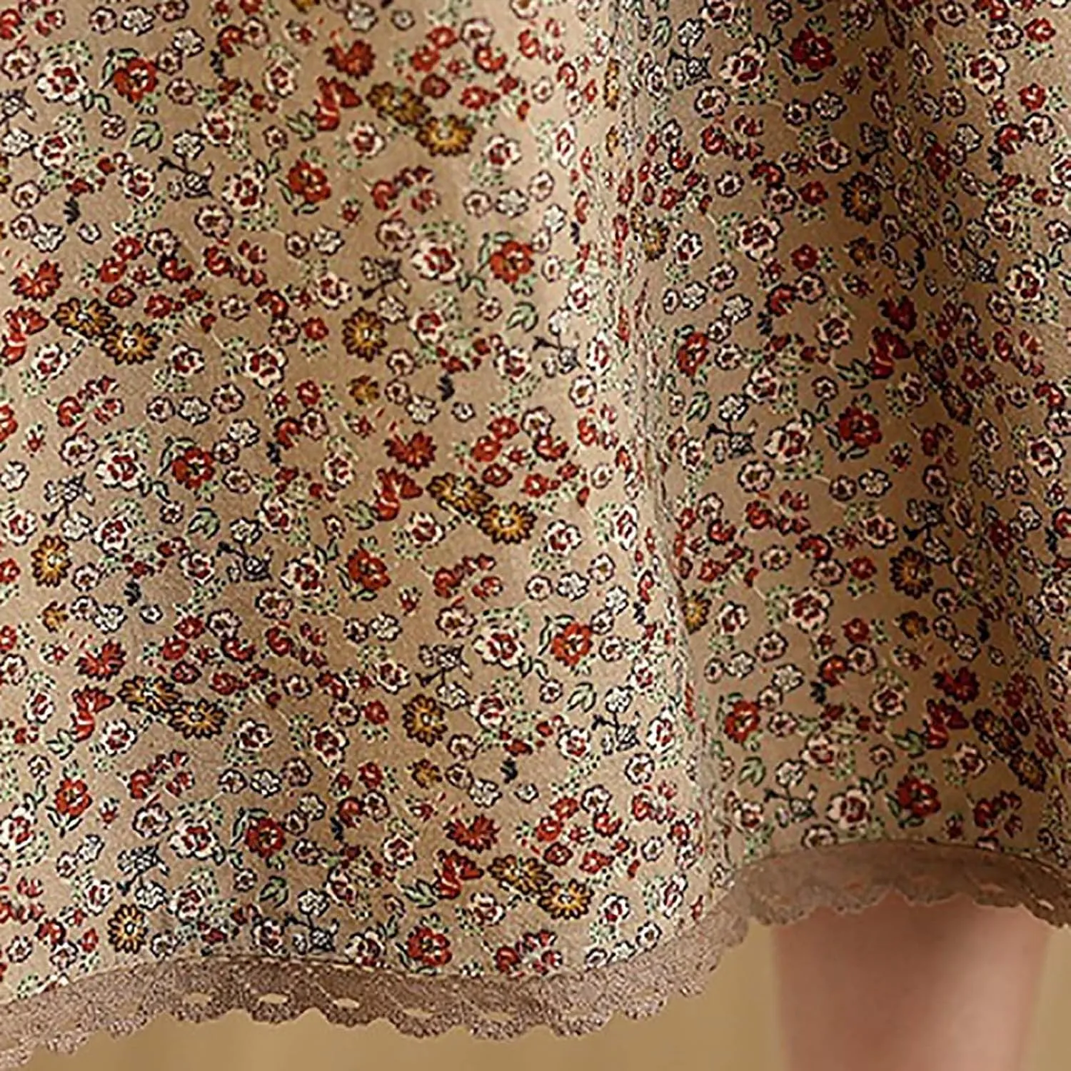 Loose Fit Plus Size Skirts for Ladies Linen Maxi Long Plain Skorts Women 2025