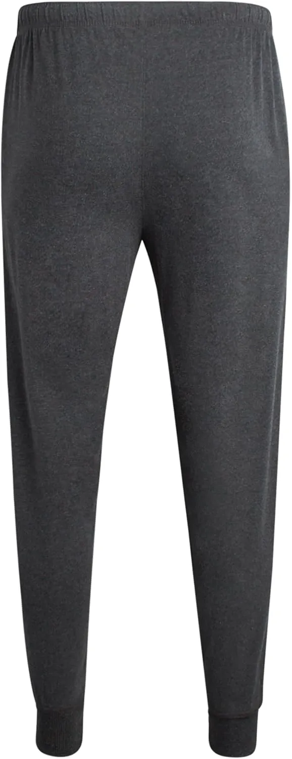 Lucky Brand Mens Pajama Pants – 2 Pack Micro Suede Knit Bottom Joggers for Men with Side Pocket - Mens Lounge Pants (S-XL)