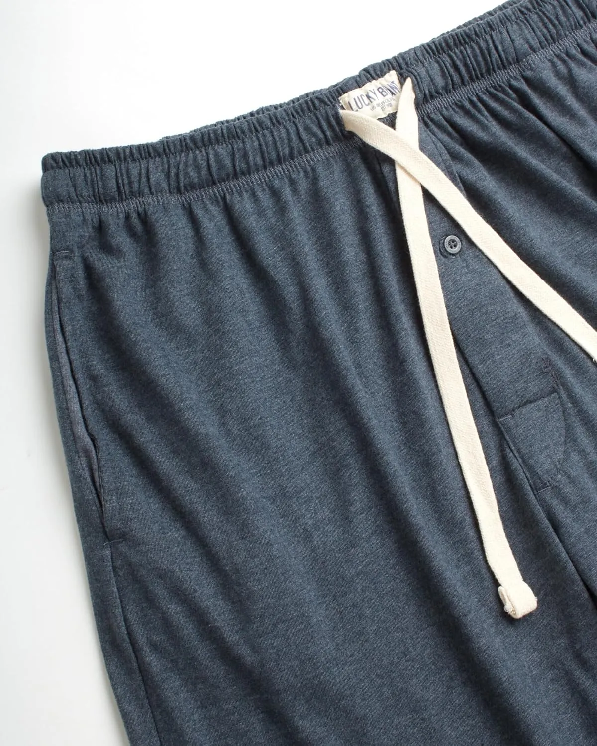 Lucky Brand Mens Pajama Pants – 2 Pack Micro Suede Knit Bottom Joggers for Men with Side Pocket - Mens Lounge Pants (S-XL)