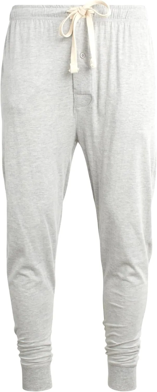 Lucky Brand Mens Pajama Pants – 2 Pack Micro Suede Knit Bottom Joggers for Men with Side Pocket - Mens Lounge Pants (S-XL)