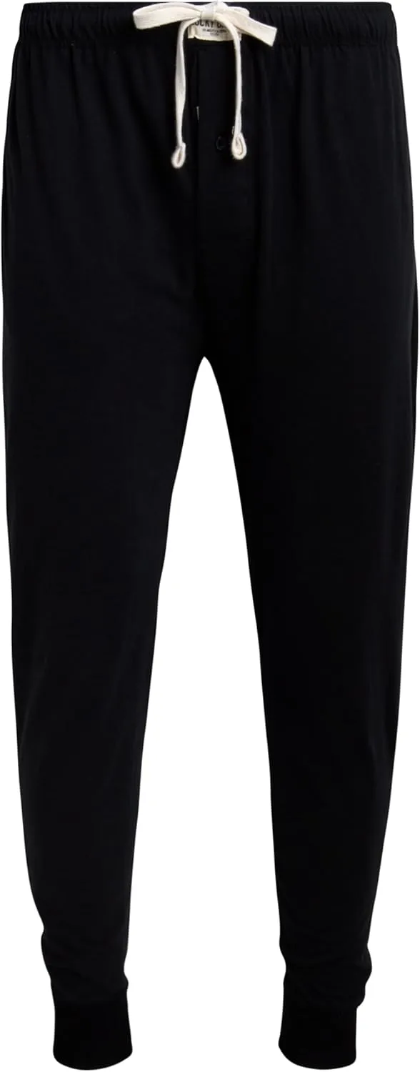 Lucky Brand Mens Pajama Pants – Breathable Baselayer Bottom Joggers for Men with Side Pocket- Casual Mens Lounge Pants (S-XL)
