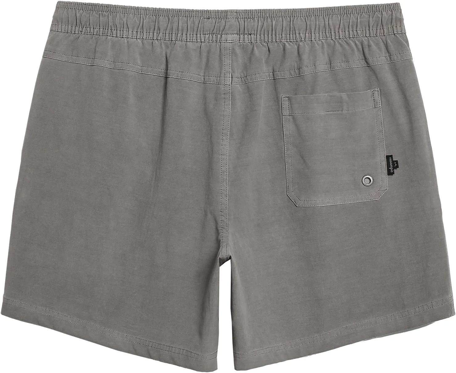 maamgic Men's 5 inch Inseam Shorts Pull-On Relaxed Fit Comfort Stretch Short Shorts with Pocket