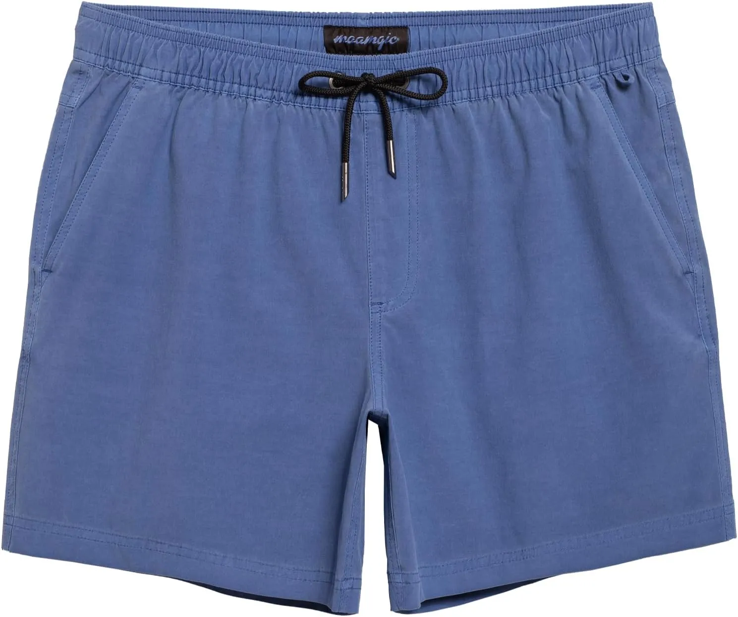 maamgic Men's 5 inch Inseam Shorts Pull-On Relaxed Fit Comfort Stretch Short Shorts with Pocket