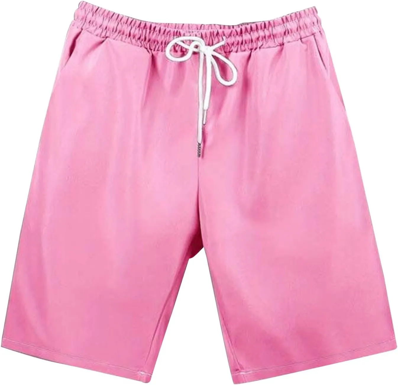 Men Shorts Casual Slim Fit Drawstring Elastic Waist Lightweight and Relaxed Fit Shapewear Shorts 2025 Summer