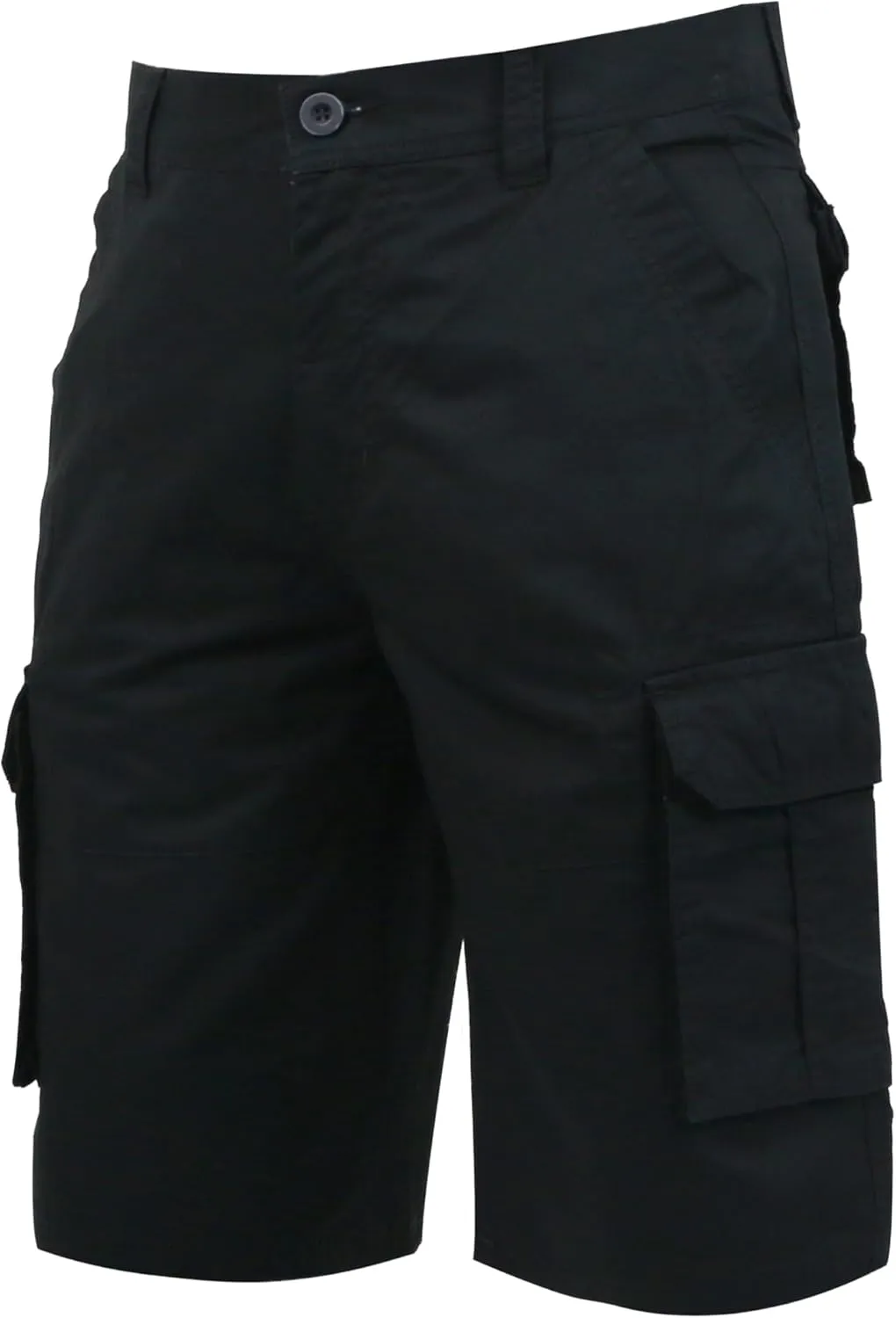 Men's Camo Cargo Relaxed Fit Outdoor Hiking Twill Multi Pockets Shorts