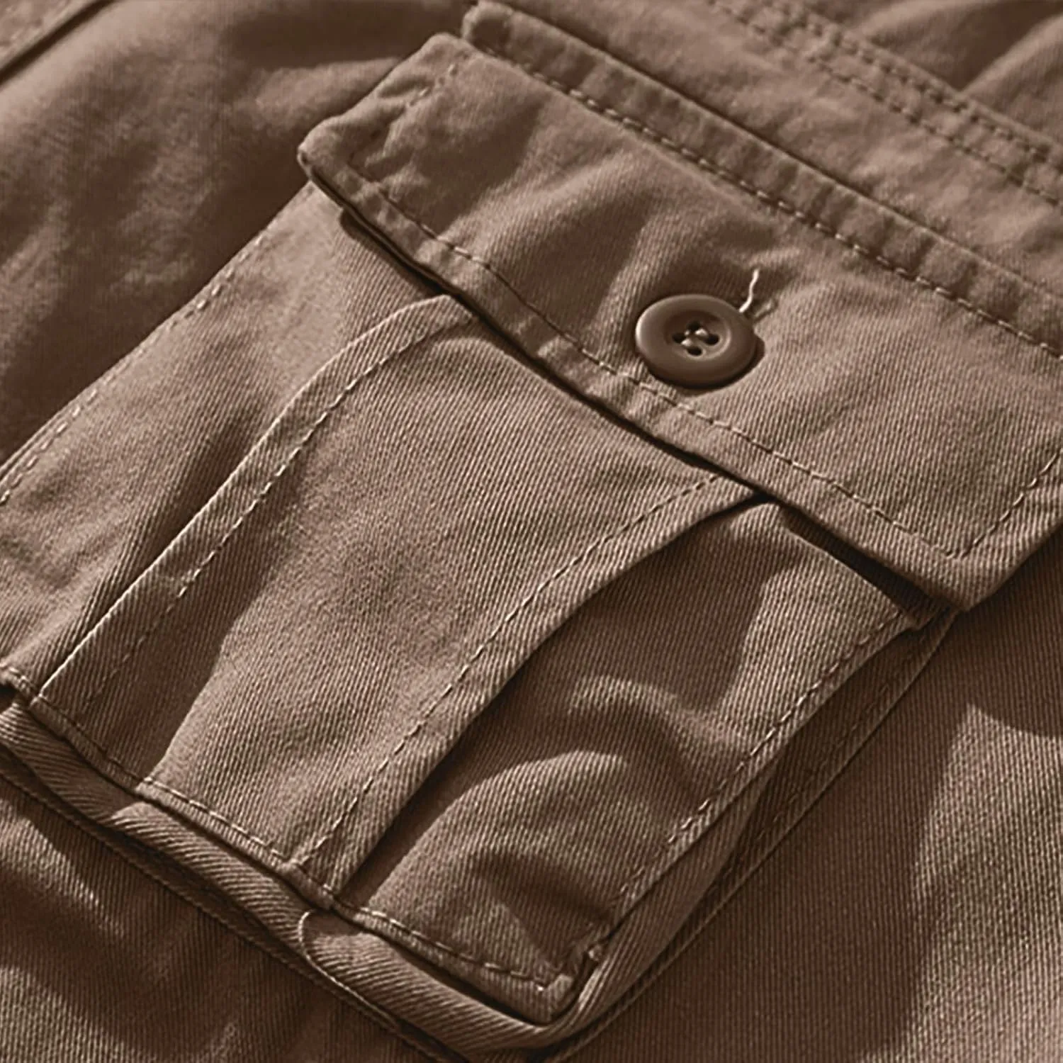 Mens Camo Cargo Shorts Relaxed Fit with Multi-Pockets Classic Camouflage Outdoor Hiking Twill Shorts for Daily