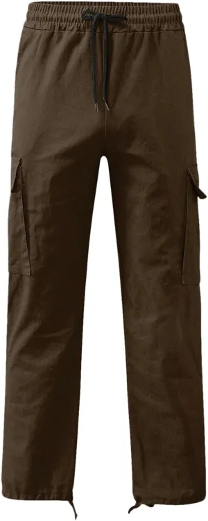 Mens Cargo Pants Baggy Outdoor Waterproof Hiking Work Pants Stretch Multi Pockets Lightweight Classic Tactical Pants