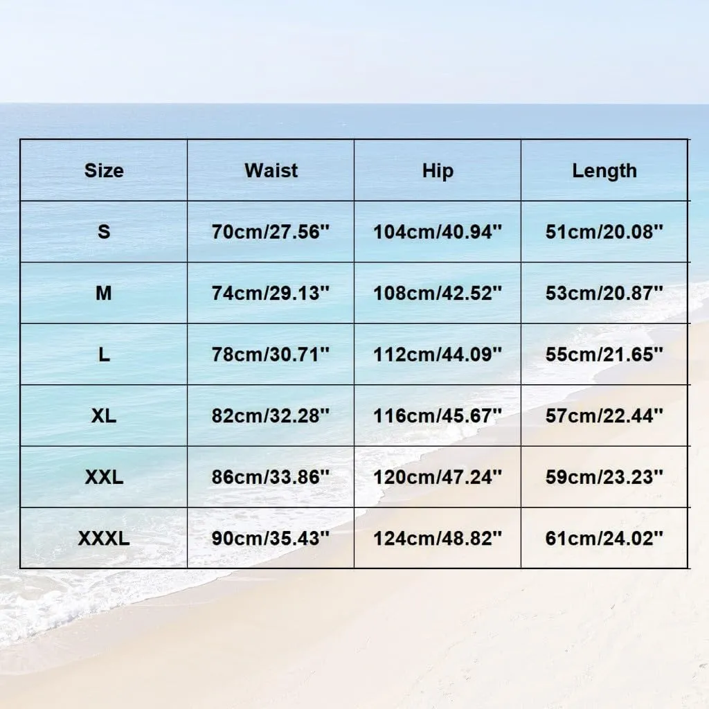 Men's Cargo Shorts Relaxed Fit with Multi Pocket Elastic Waist Drawstring Shorts Summer Beach Vacation Clothes
