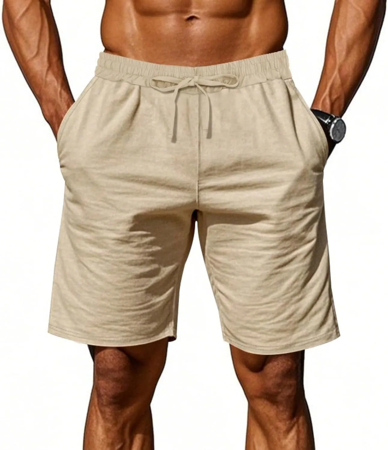 Mens Casual Shorts Slim Fit Quick Dry Relaxed Fit and Breathable Low Waisted Shorts 2025 Summer