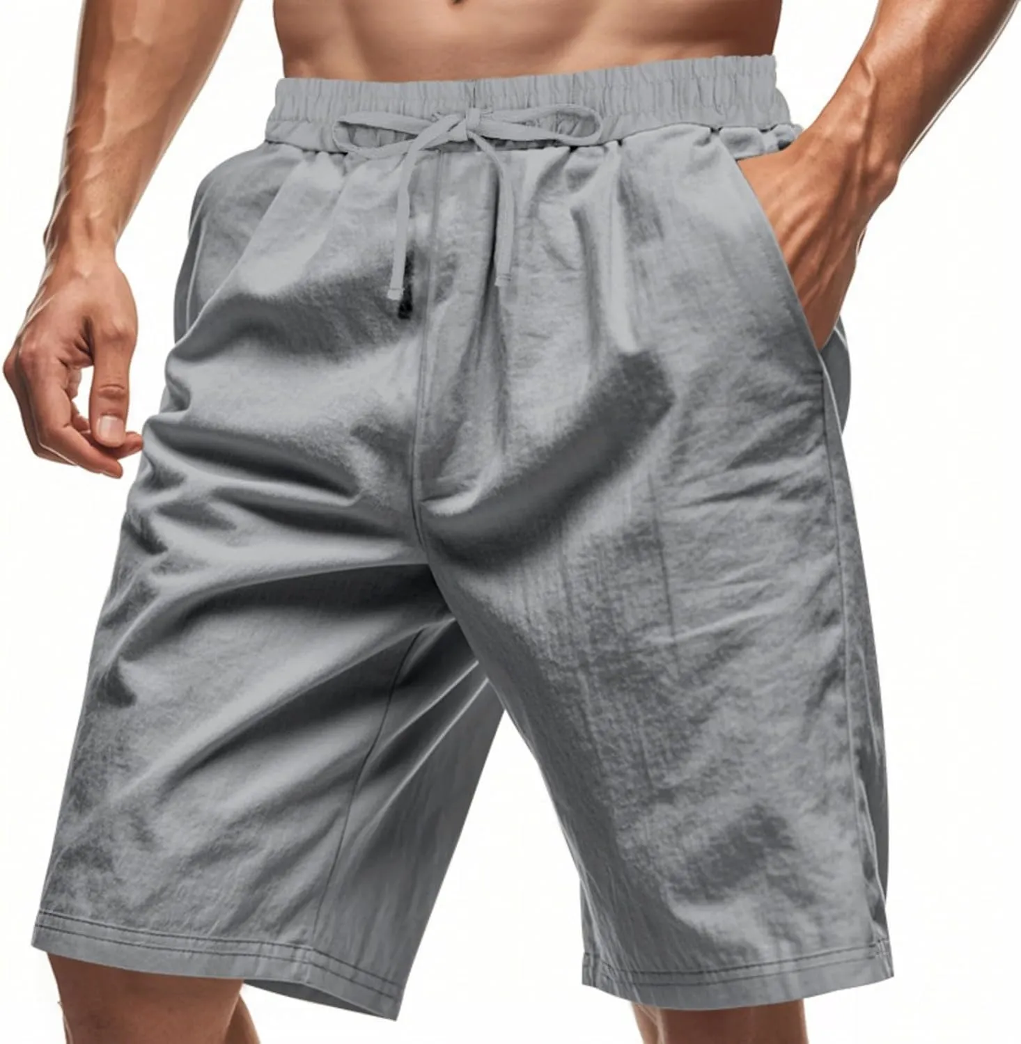 Mens Casual Shorts Slim Fit Quick Dry Relaxed Fit and Breathable Low Waisted Shorts 2025 Summer