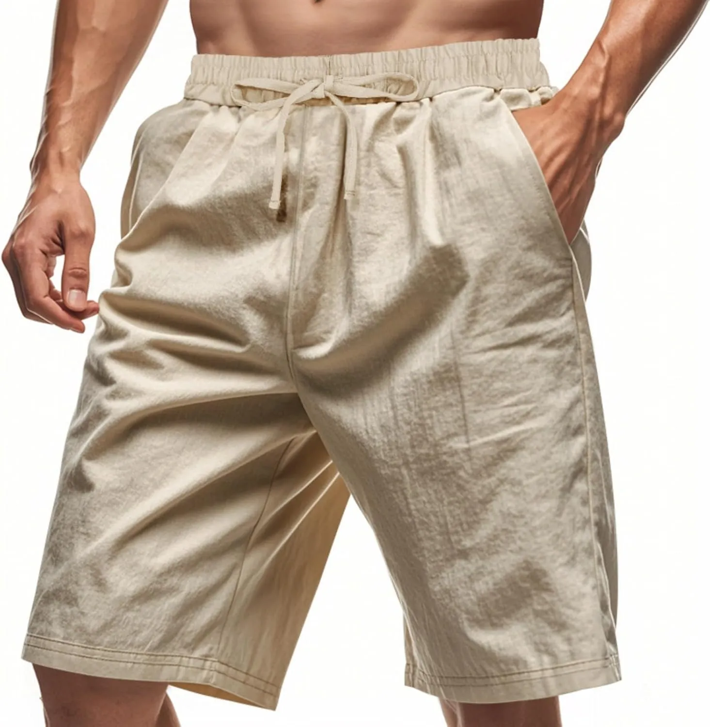Mens Casual Shorts Slim Fit Quick Dry Relaxed Fit and Breathable Low Waisted Shorts 2025 Summer