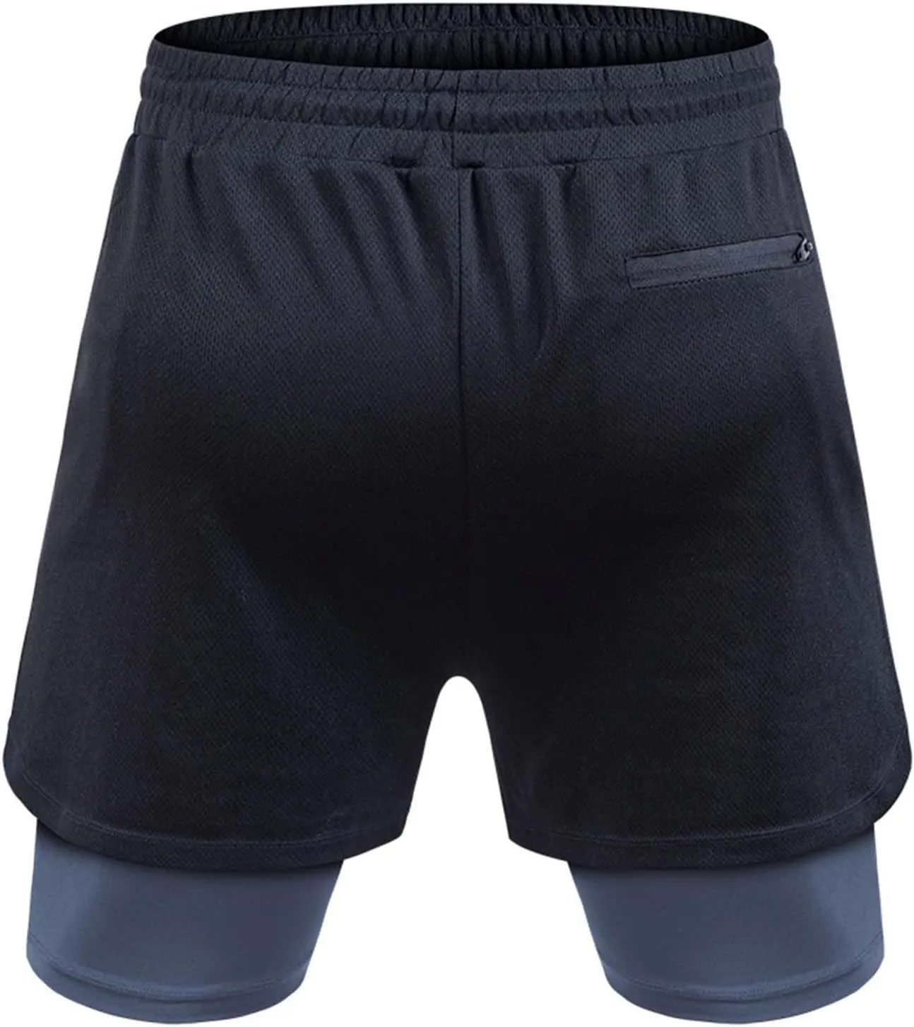 Mens Quick Dry Shorts 2 in 1 Running Shorts Workout Gym Athletic Shorts Men Moisture Wicking Lightweight Training Shorts