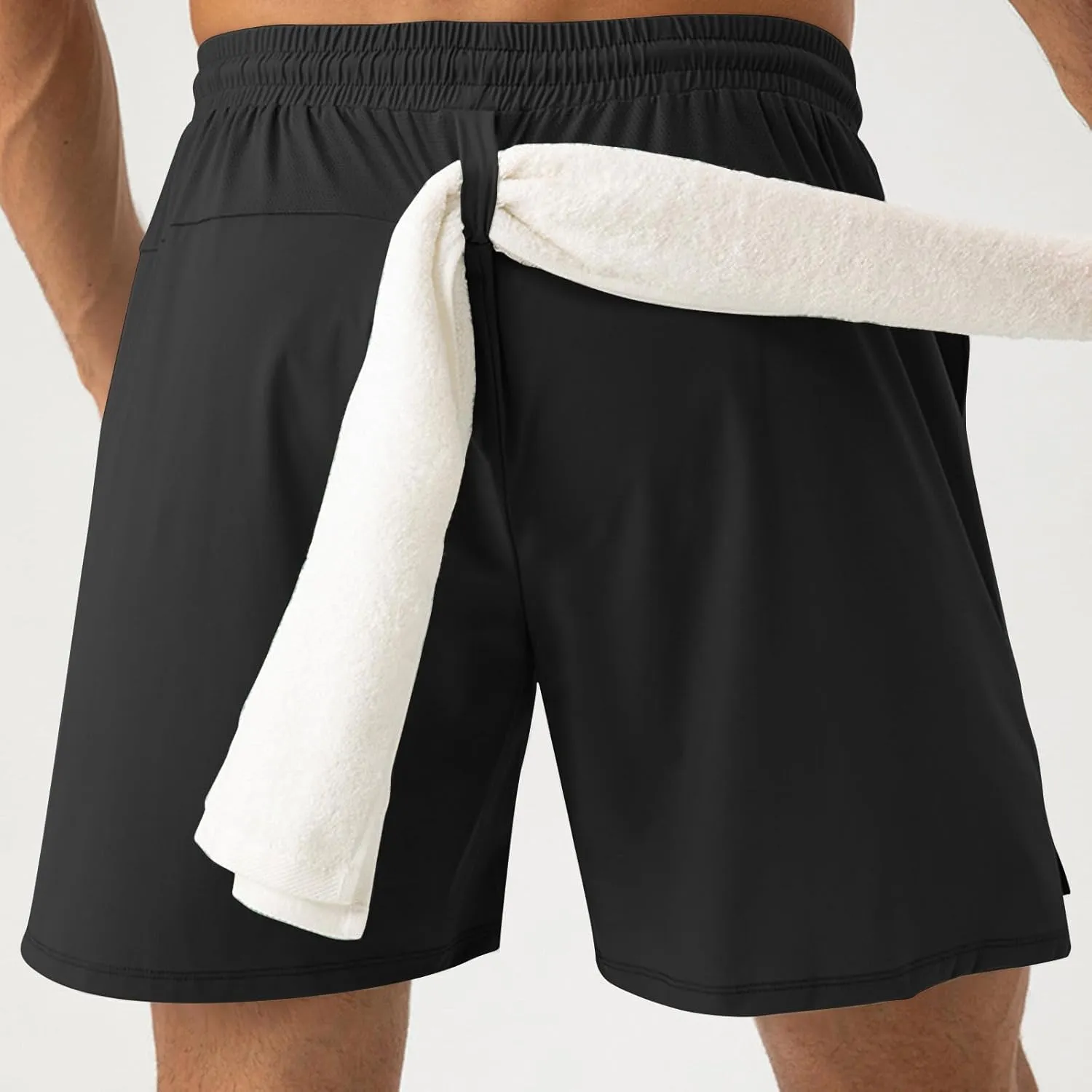 Mens Workout Shorts Quick Dry Athletic Shorts 2025 Fashion Gym Shorts Loose Fit Lightweight Running Shorts Plus Size